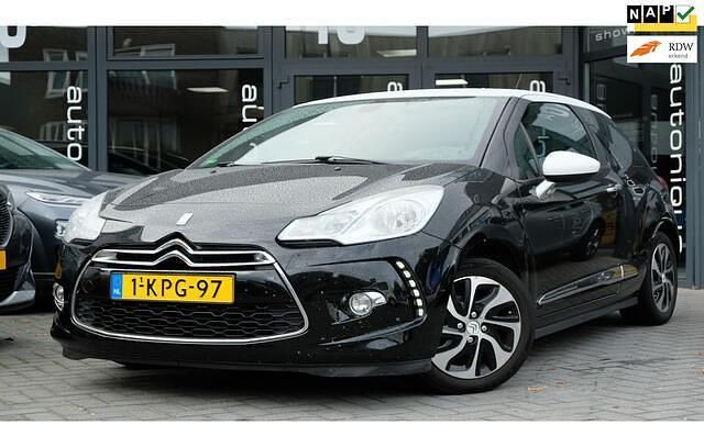 Zwart Gebruikt 2013 Citroën DS3 Business Class Hatchback | € 4.244 (Eerlijke prijs) - Afbeelding 1/4