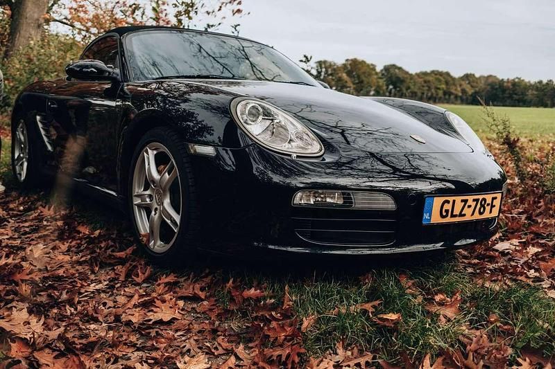 Zwart Gebruikt 2008 Porsche Boxster Cabriolet | € 23.000 (Eerlijke prijs) - Afbeelding 1/4