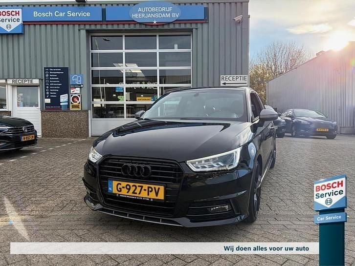 Zwart Occasion 2018 Audi A1 S-Line Hatchback | € 10.950 (Eerlijke prijs) - Afbeelding 1/4