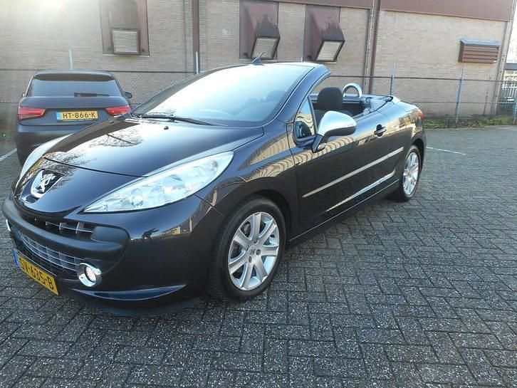 Occasion Peugeot 207 CC 120 PK (88 kW) 2007 Zwart (metallic) Cabriolet