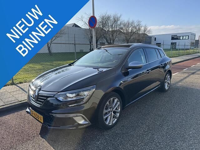Zwart Occasion 2018 Renault Mégane GT Line GT-Line Stationwagen | € 12.950 (Eerlijke prijs) - Afbeelding 1/4