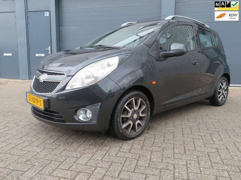 Zwart Gebruikt 2010 Chevrolet Spark LS Hatchback | € 3.250 (Iets duurder) - Afbeelding 1/4