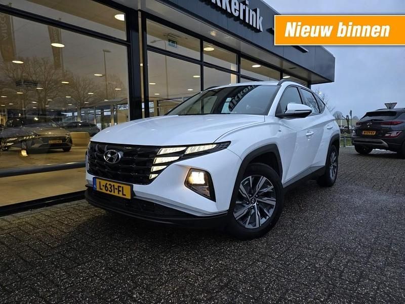 Wit Gebruikt 2021 Hyundai Tucson SUV | € 21.885 (Super prijs) - Afbeelding 1/4
