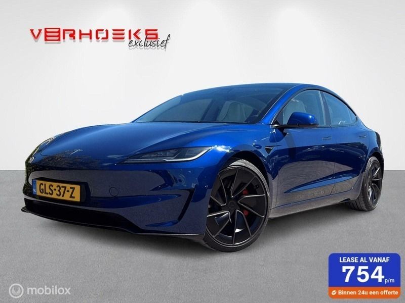 Blauw Gebruikt 2025 Tesla Model 3 Performance Sedan | € 54.950 - Afbeelding 1/4