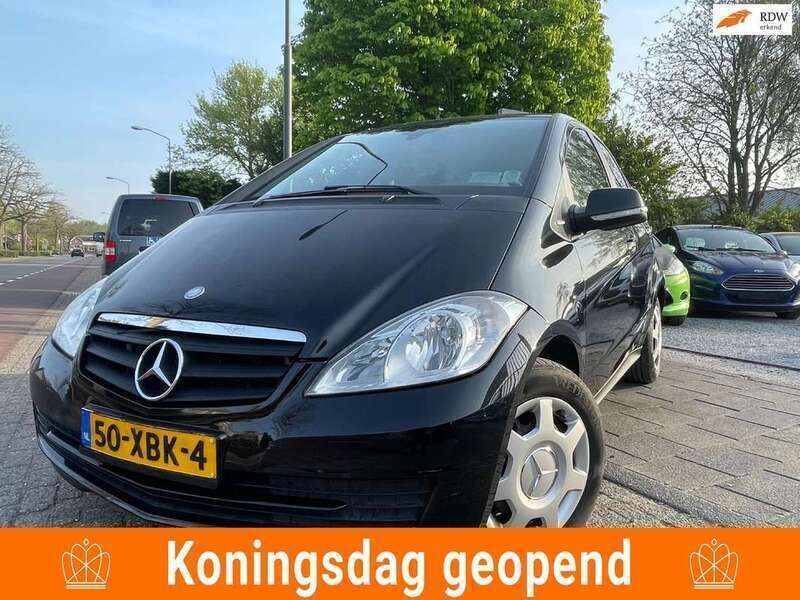 Zwart Gebruikt 2012 Mercedes A160 Business MPV | € 3.995 (Eerlijke prijs) - Afbeelding 1/4