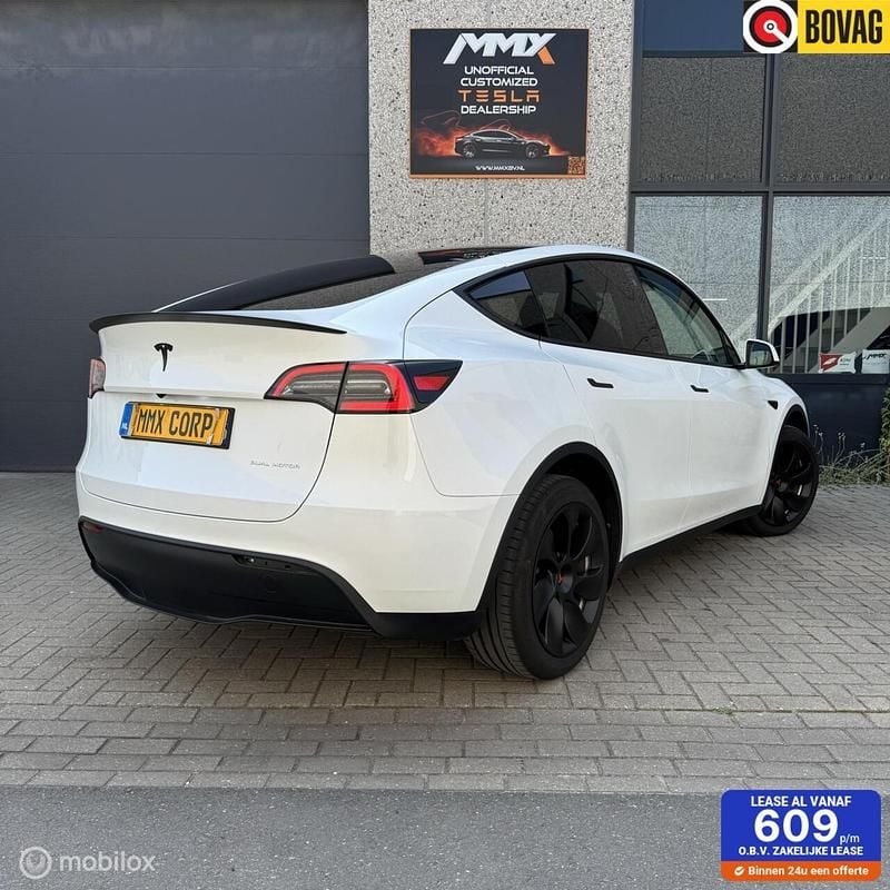 Wit Gebruikt 2022 Tesla Model Y Long Range AWD SUV | € 37.999 (Eerlijke prijs) - Afbeelding 1/4