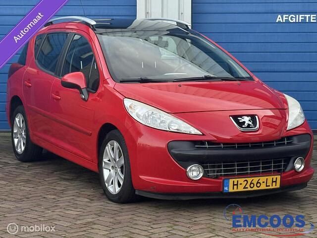 Rood Gebruikt 2009 Peugeot 207 Stationwagen | € 3.650 (Eerlijke prijs) - Afbeelding 1/4