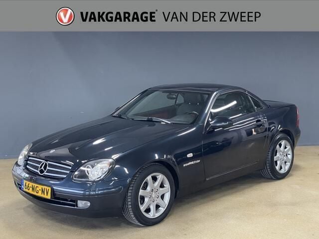 Occasion Mercedes SLK230 195 PK (143 kW) 1998 Blauw Cabriolet