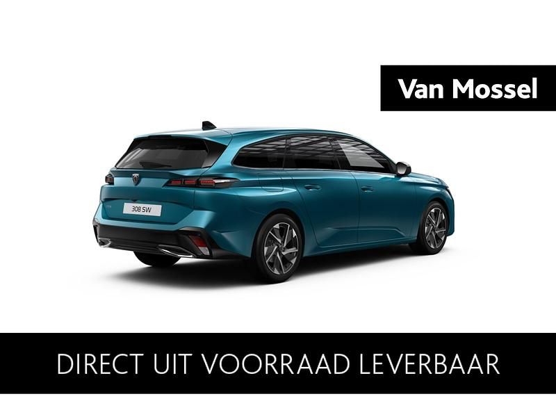 Blauw Nieuw 2025 Peugeot 308 Allure Stationwagen | € 40.478 (Iets duurder) - Afbeelding 1/4