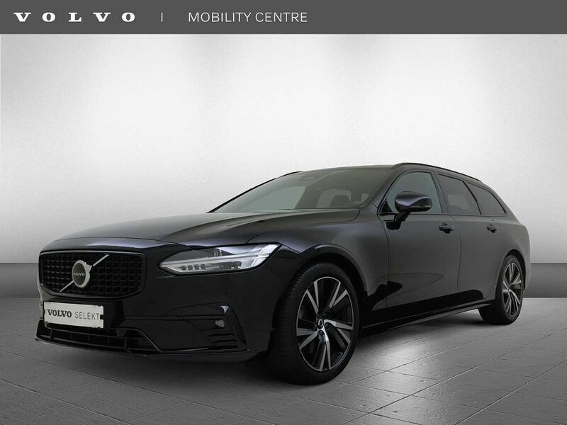 Zwart Gebruikt 2020 Volvo V90 Plus Stationwagen | € 44.935 (Duur) - Afbeelding 1/4