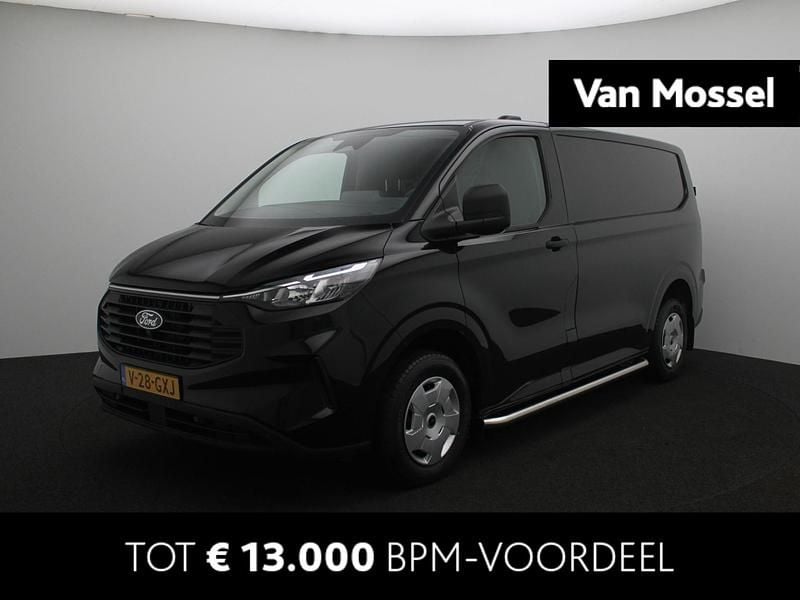 Zwart Nieuw 2024 Ford Transit Custom Trend Van | € 29.945 (Goede deal) - Afbeelding 1/4