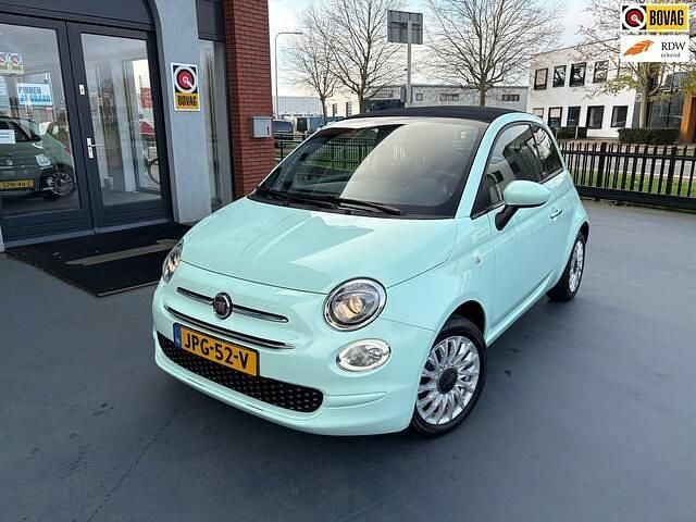 Groen Gebruikt 2019 Fiat 500 Star Cabriolet | € 13.850 (Eerlijke prijs) - Afbeelding 1/4
