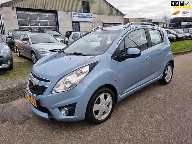 Blauw Gebruikt 2011 Chevrolet Spark LT Hatchback | € 2.950 (Eerlijke prijs) - Afbeelding 1/4