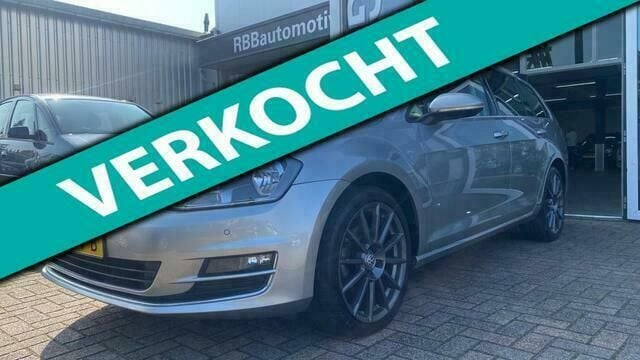 Grijs Gebruikt 2017 VW Golf VII Stationwagen | € 12.950 (Super prijs) - Afbeelding 1/4