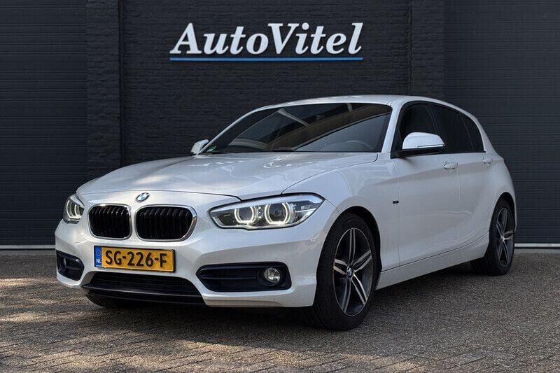 Wit Gebruikt 2015 BMW 116 Sport Line Hatchback | € 6.495 (Goede deal) - Afbeelding 1/4