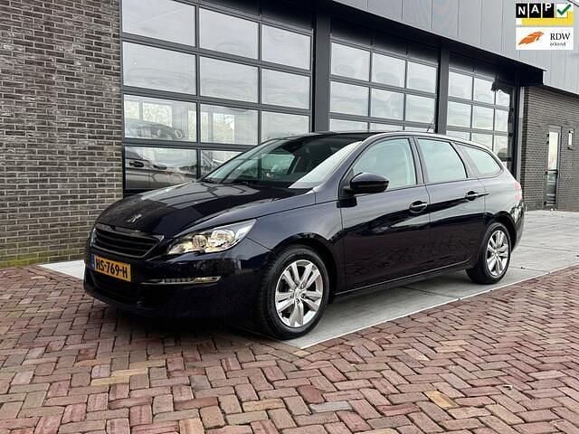 Blauw Gebruikt 2015 Peugeot 308 Stationwagen | € 6.450 (Goede deal) - Afbeelding 1/4