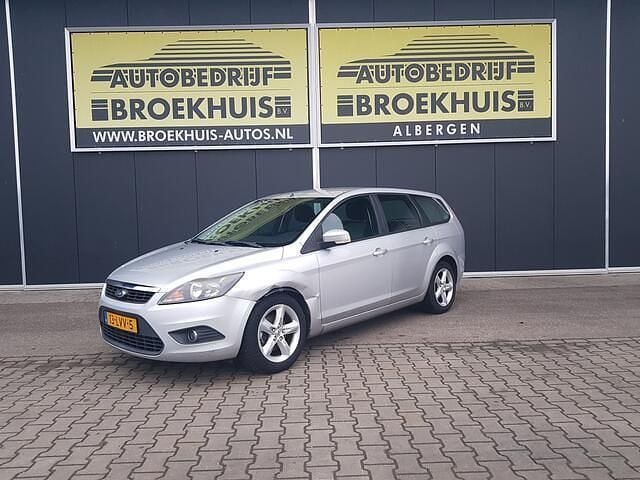 Grijs (metallic) Occasion 2010 Ford Focus Stationwagen | € 1.500 (Super prijs) - Afbeelding 1/4