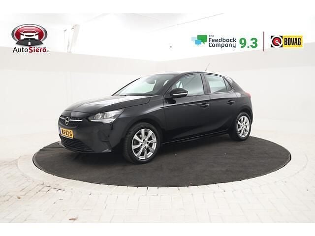 Zwart (metallic) Gebruikt 2021 Opel Corsa Edition Hatchback | € 11.995 (Goede deal) - Afbeelding 1/4