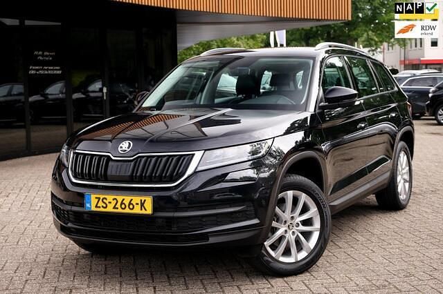 Zwart Gebruikt 2019 Skoda Kodiaq Business Line SUV | € 19.950 (Super prijs) - Afbeelding 1/4