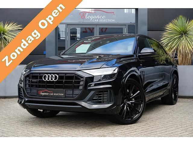 Zwart Gebruikt 2021 Audi Q8 Proline SUV | € 74.950 (Eerlijke prijs) - Afbeelding 1/4