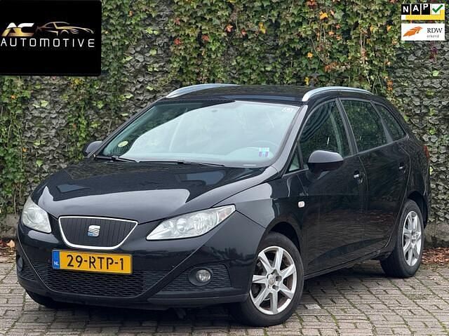 Zwart Gebruikt 2011 Seat Ibiza ST Ecomotive Stationwagen | € 1.450 (Eerlijke prijs) - Afbeelding 1/4