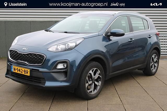 Blauw Occasion 2021 Kia Sportage SUV | € 20.945 (Goede deal) - Afbeelding 1/4
