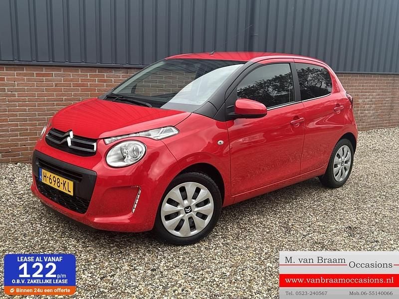 Rood Gebruikt 2020 Citroën C1 Feel Hatchback | € 8.995 (Goede deal) - Afbeelding 1/4