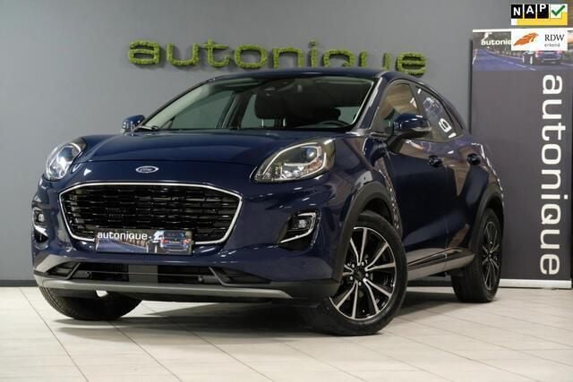 Blauw Gebruikt 2023 Ford Puma Titanium SUV | € 20.895 (Super prijs) - Afbeelding 1/4