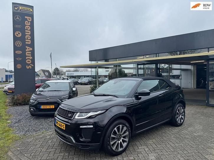 Occasion Land Rover Range Rover evoque HSE Dynamic 180 PK (132 kW) 2016 Zwart Cabriolet