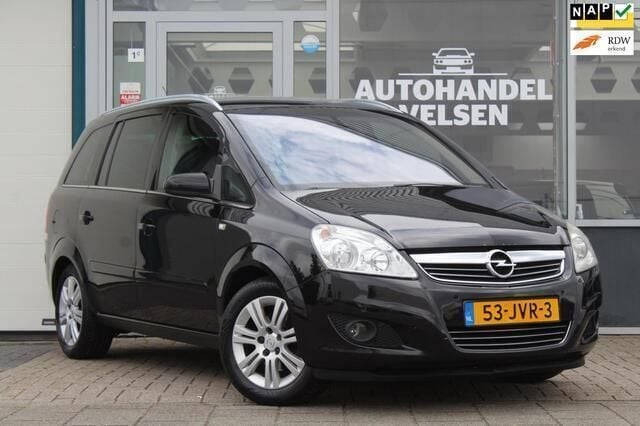 Zwart Gebruikt 2009 Opel Zafira Cosmo MPV | € 2.990 (Eerlijke prijs) - Afbeelding 1/4