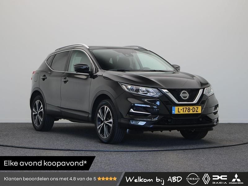 Zwart Gebruikt 2021 Nissan Qashqai SUV | € 21.745 (Goede deal) - Afbeelding 1/3