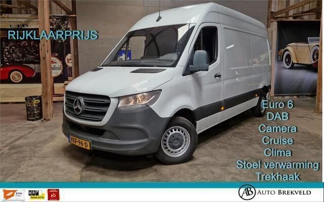 Wit Gebruikt 2019 Mercedes Sprinter Van | € 15.950 (Super prijs) - Afbeelding 1/4