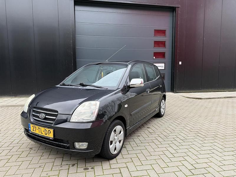 Zwart Gebruikt 2006 Kia Picanto Hatchback | € 1.250 (Goede deal) - Afbeelding 1/4