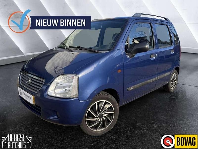 Blauw Gebruikt 2003 Suzuki Wagon R+ GLS Stationwagen | € 2.490 (Duur) - Afbeelding 1/4