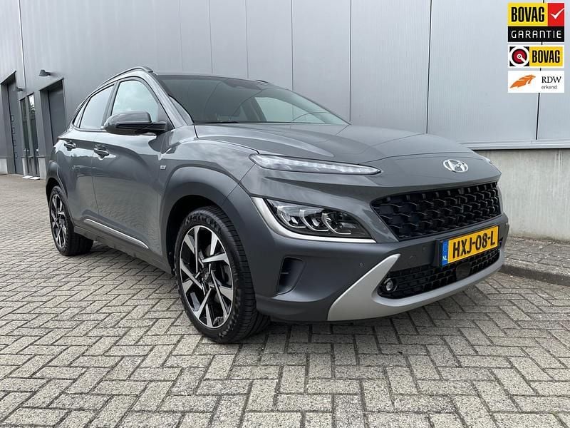 Grijs Gebruikt 2021 Hyundai Kona Premium SUV | € 21.850 (Duur) - Afbeelding 1/4
