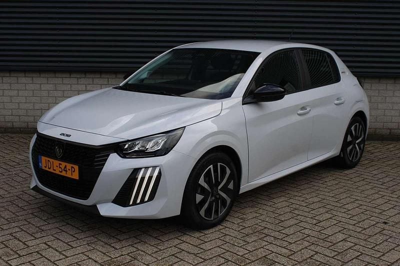 Nieuw Peugeot 208 Style 101 PK (74 kW) 2025 Wit Hatchback