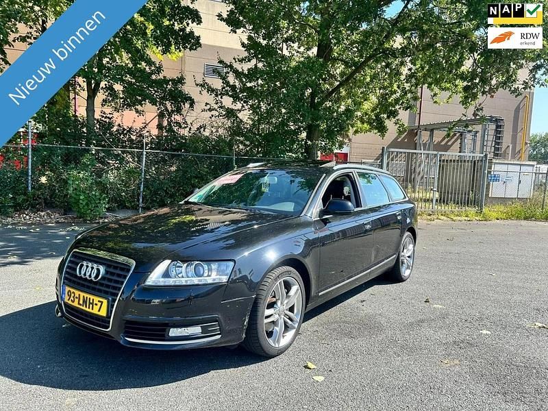 Zwart Gebruikt 2009 Audi A6 Proline Sedan | € 4.149 (Eerlijke prijs) - Afbeelding 1/4