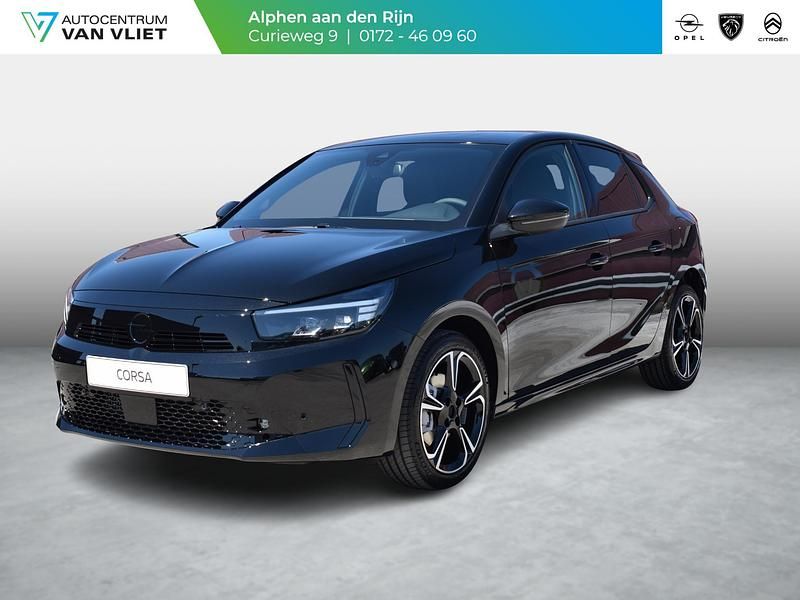 Zwart Nieuw 2025 Opel Corsa Hatchback | € 32.445 (Eerlijke prijs) - Afbeelding 1/4