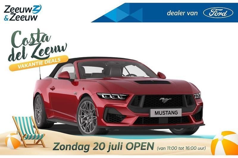 Nieuw 2024 Ford Mustang GT Convertible Cabriolet | € 144.850 - Afbeelding 1/4