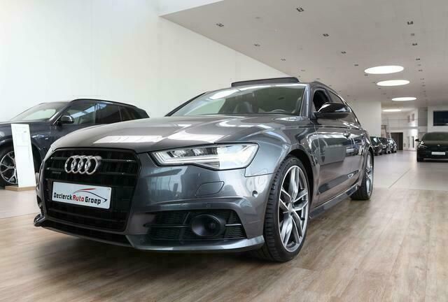 Grijs Gebruikt 2018 Audi A6 Black Edition Stationwagen | € 39.995 (Duur) - Afbeelding 1/4