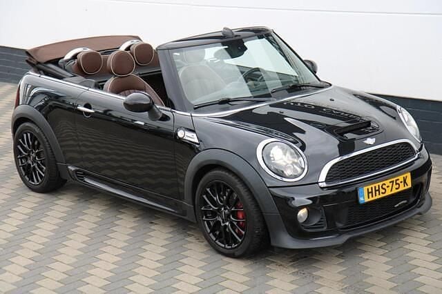 Zwart Gebruikt 2012 Mini John Cooper Works Cabriolet Cabriolet | € 14.445 - Afbeelding 1/4