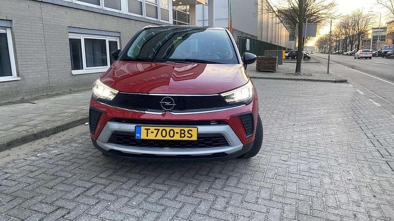 Rood Occasion 2022 Opel Crossland X Elegance SUV | € 16.250 (Super prijs) - Afbeelding 1/4