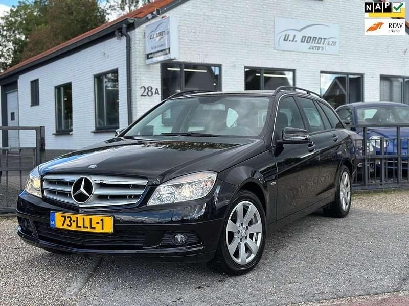 Zwart Gebruikt 2010 Mercedes C180 Business Stationwagen | € 5.999 (Eerlijke prijs) - Afbeelding 1/4