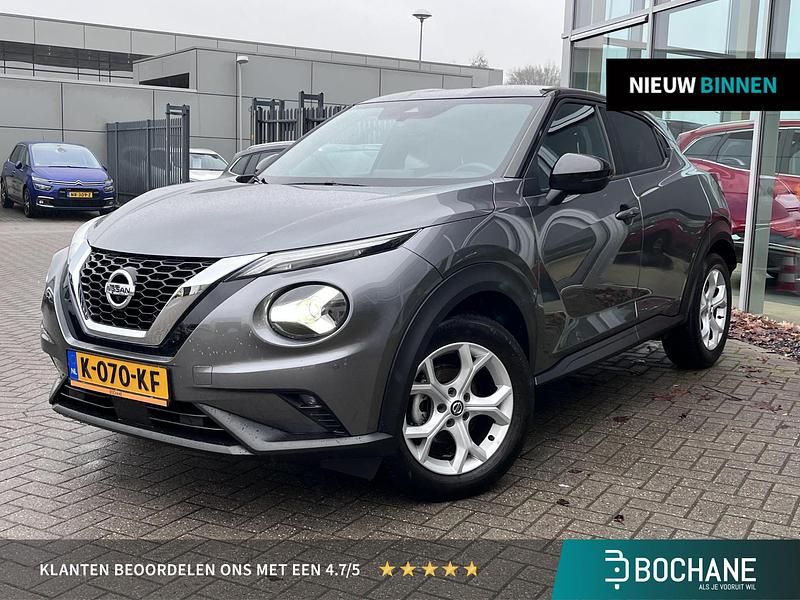 Grijs Occasion 2021 Nissan Juke Tekna SUV | € 20.240 (Eerlijke prijs) - Afbeelding 1/4