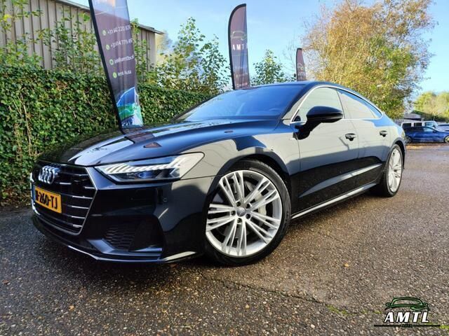 Zwart Gebruikt 2018 Audi A7 Sportback Proline Hatchback | € 41.900 (Eerlijke prijs) - Afbeelding 1/4