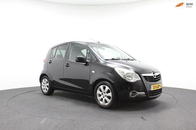 Zwart Gebruikt 2010 Opel Agila Edition Hatchback | € 4.250 (Eerlijke prijs) - Afbeelding 1/4