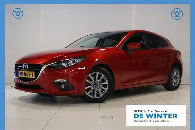 Occasion Mazda 3 120 PK (88 kW) 2017 Rood (metallic) Hatchback