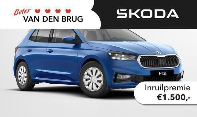 Blauw Nieuw 2025 Skoda Fabia Selection Hatchback | € 25.679 (Eerlijke prijs) - Afbeelding 1/4