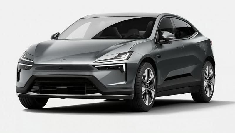 Grijs Nieuw 2025 Polestar 4 SUV | € 64.450 (Goede deal) - Afbeelding 1/4