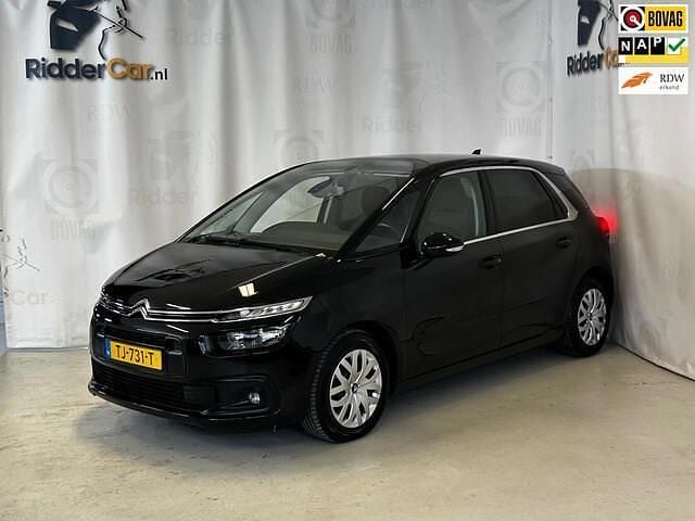 Zwart Gebruikt 2018 Citroën C4 SpaceTourer PureTech MPV | € 9.999 (Eerlijke prijs) - Afbeelding 1/4
